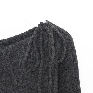 Choker One-Shoulder Knit