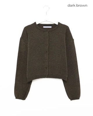 Loose Round Cardigan
