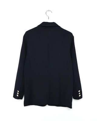 Gold Button Loose Fit Jacket