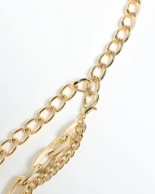 Double Chain Slim Belt