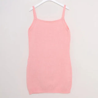 Knit bustier dress