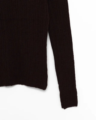 Wool Round Slim Knit