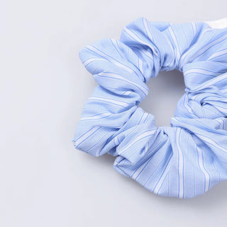 Striped scrunchie