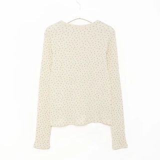 Floral waffle t-shirt