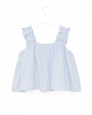 Frill sleeveless blouse