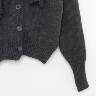 Scarf cardigan