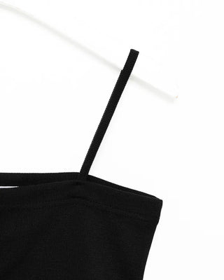 Button Rib Bustier