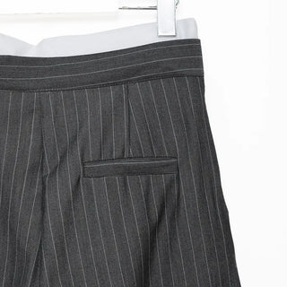 Striped wide-fit pants