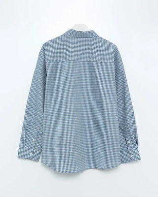 Mini check shirt