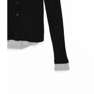 Ribbed Cardigan