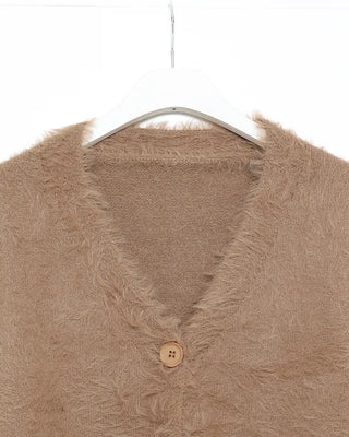 Oversized Fur Cardigan