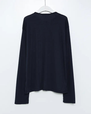 Layered Rib Button Cardigan
