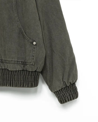 (Unisex) Leopard-Lined Cotton Blouson