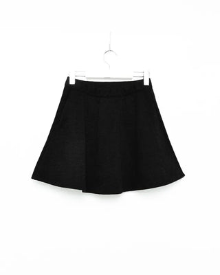 Flared mini skirt