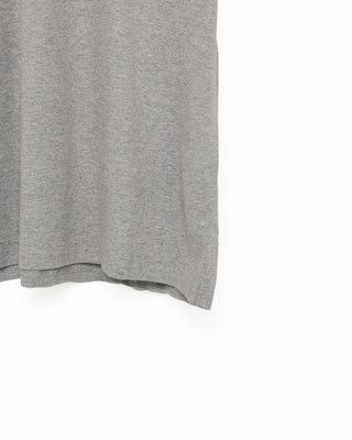 Pigmented floral print loose half-length T-shirt
