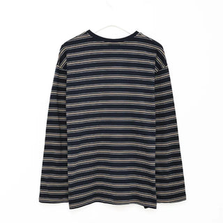 Striped long-sleeved T-shirt