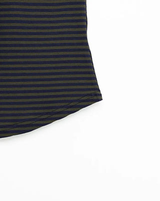 Raglan Border Off-Shoulder T-Shirt