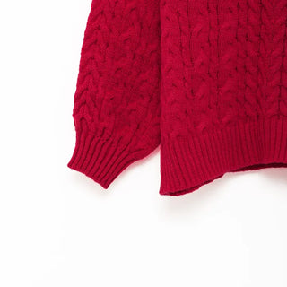 Cable Round Neck Knit