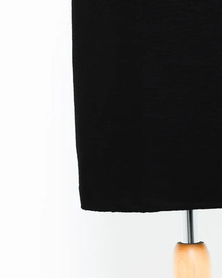 Layered long wrap skirt