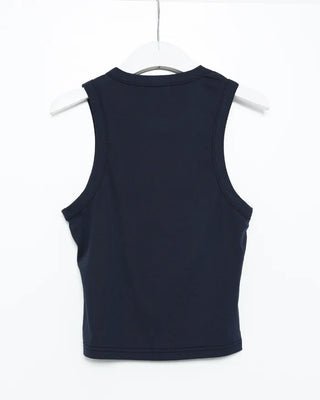 Basic cotton sleeveless top
