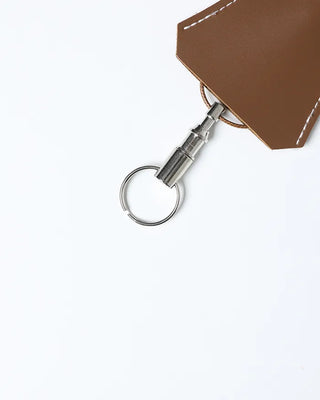 Stitched Vegan Leather Glasses Holder