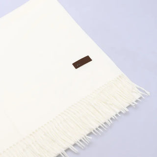 Cashmere wool scarf