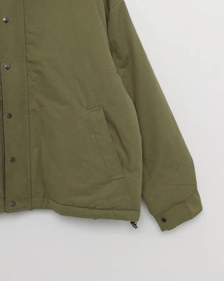 Oversized color-accented blouson