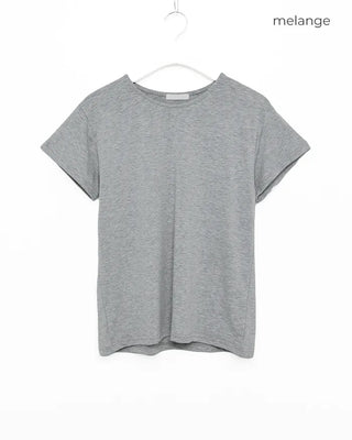 Simple round neck short-sleeved T-shirt