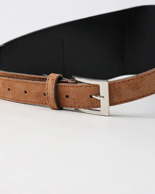 Double pocket belt waist pouch