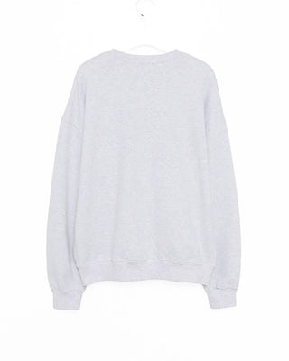 New York check sweatshirt