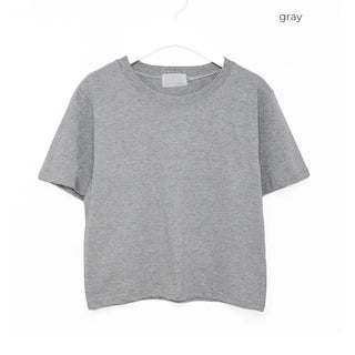 Colorful basic short-sleeved T-shirt