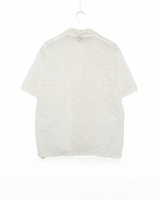 Heart embroidered shirt