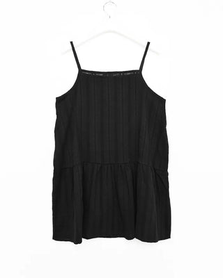Layered sleeveless mini dress