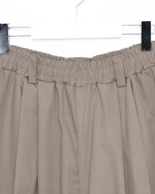 Oversized Banded Bermuda Pants