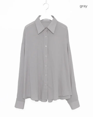 Oversized Classic Summer Shirt