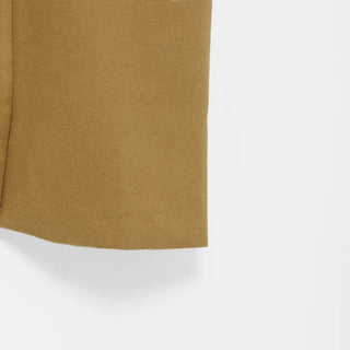 Tailored collar long coat