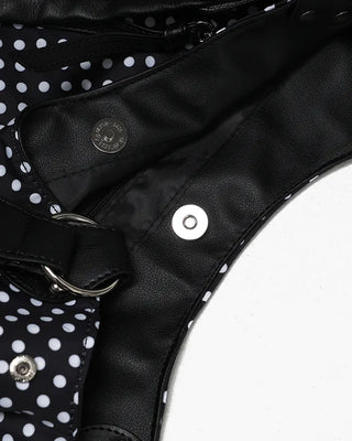 Dot Zip Pocket Tote Bag