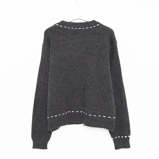 Stitch Point Knit Cardigan