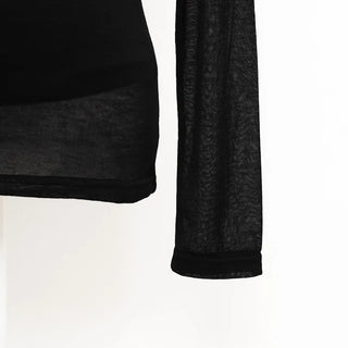 See-through layered T-shirt