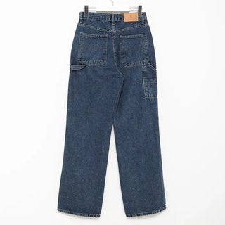 Carpenter wide denim pants