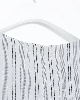 Linen striped dress