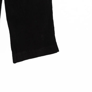 Corduroy pintuck pants