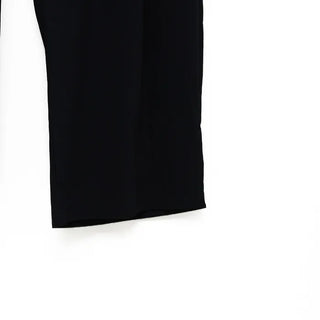 Nylon oversized wide-leg pants