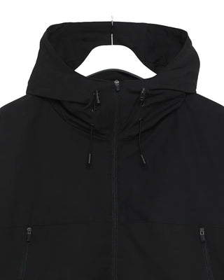 Oversized hooded windbreaker