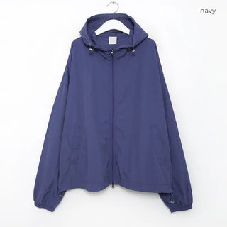 (Unisex) Nylon Hooded Zip-Up