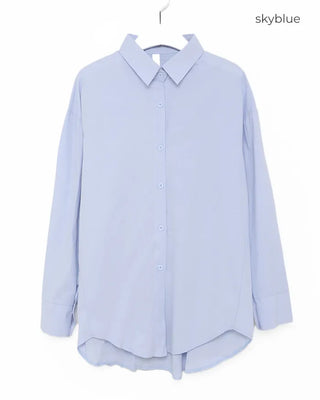Pastel-colored basic shirt