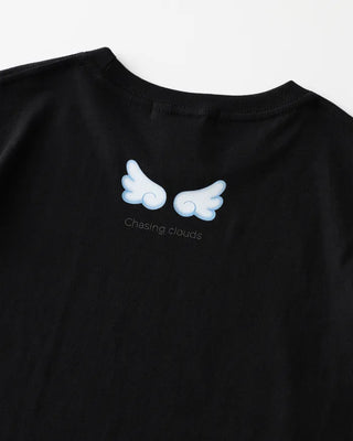 (ORIGINAL) Chasing Clouds Slim Fit T-Shirt