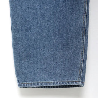 Dart detail balloon denim pants