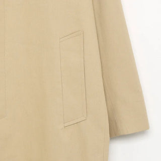 Unisex casual balmacaan coat
