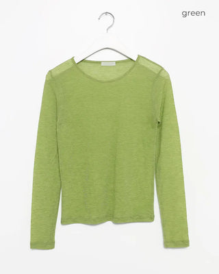 Tencel Long Sleeve T-Shirt